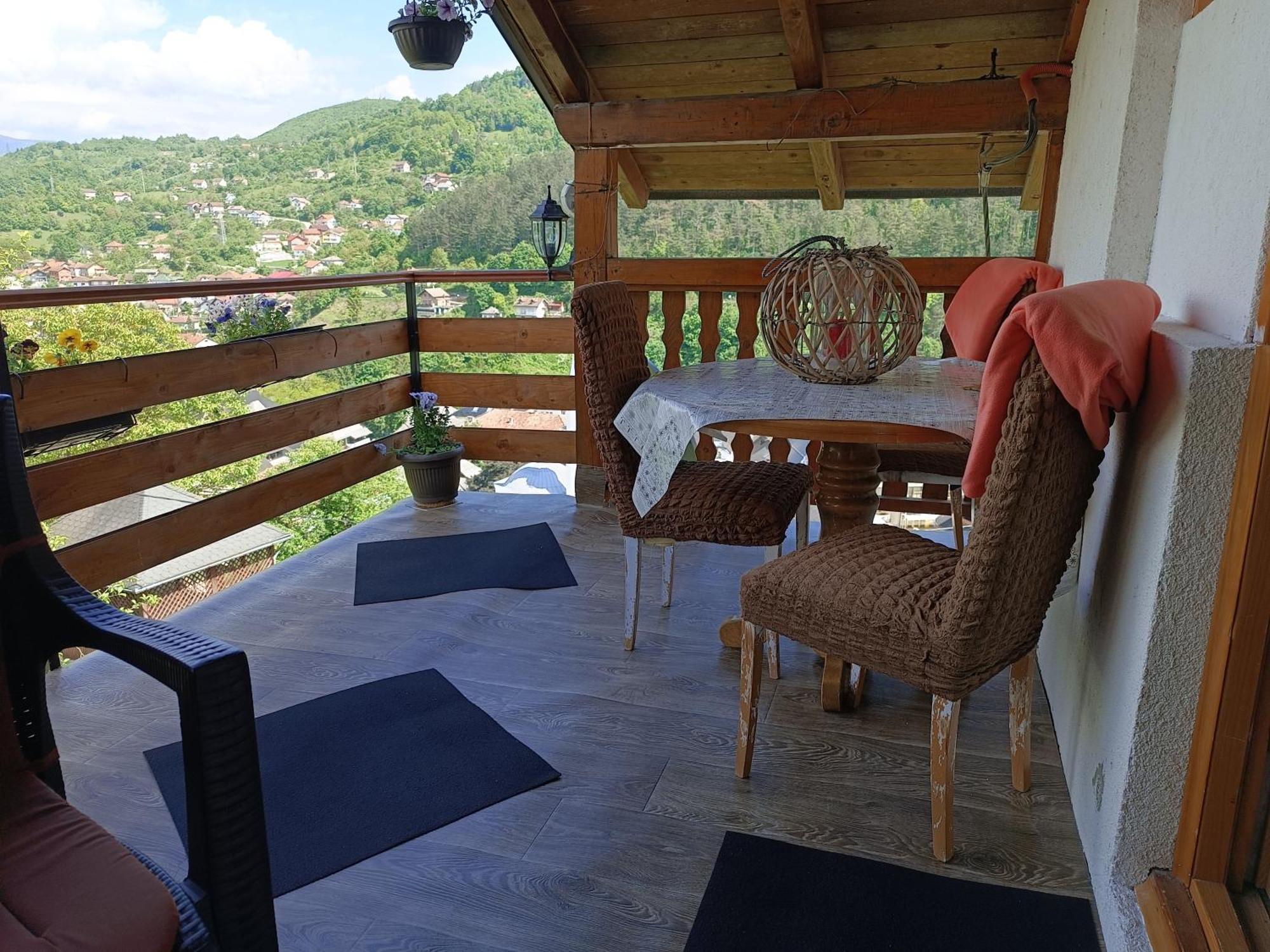 Privatni Smjestaj Kurtalija Hotel Jajce Exterior foto